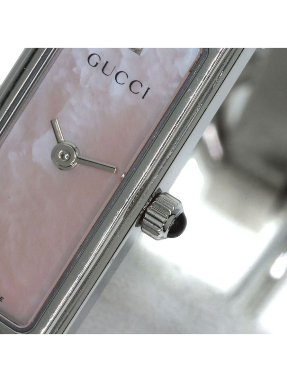 Gucci Square Face Diamond Watch SS - Picture 14 of 15
